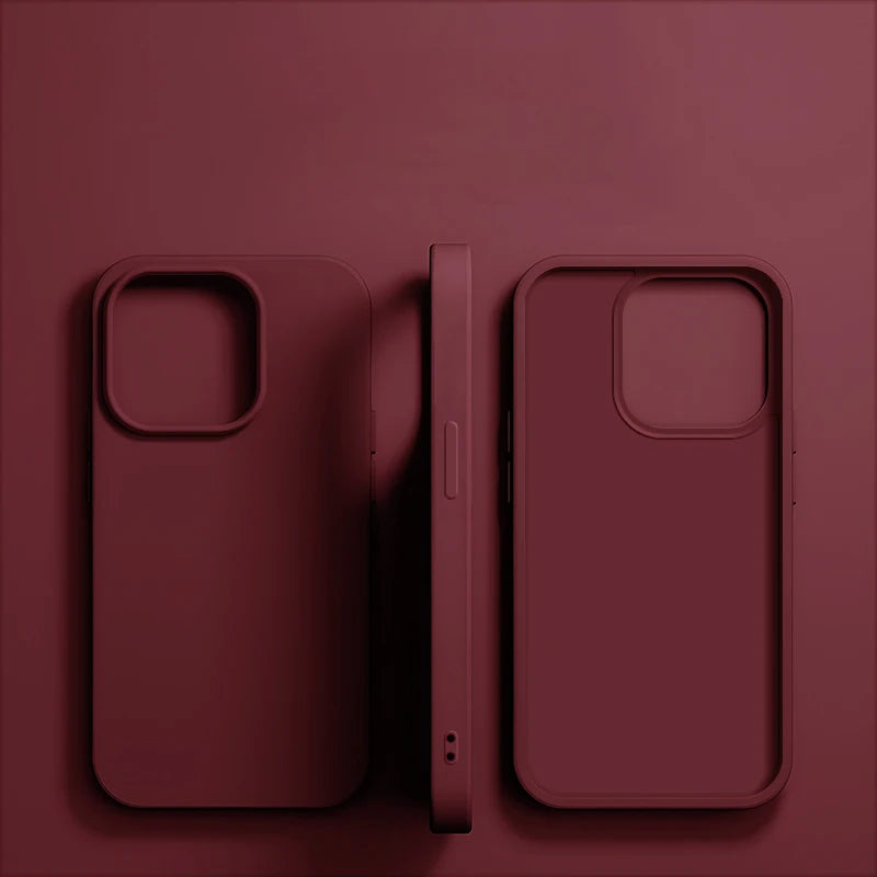 Silicone Phone Case for APPLE iPhone 11 13 12 14 15 16 Pro Max