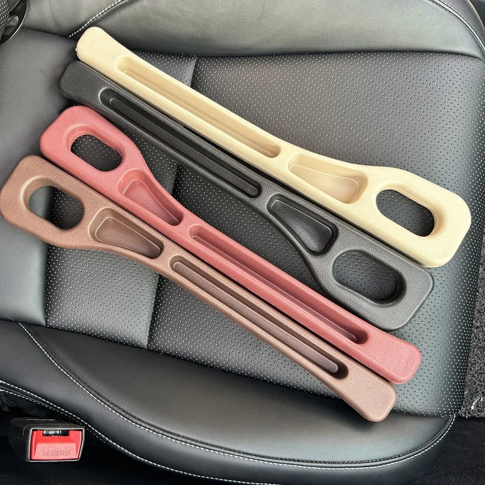2Pcs Car Seat Gap Filler – Prevents items from falling and adds extra storage with a sleek, easy-to-use design