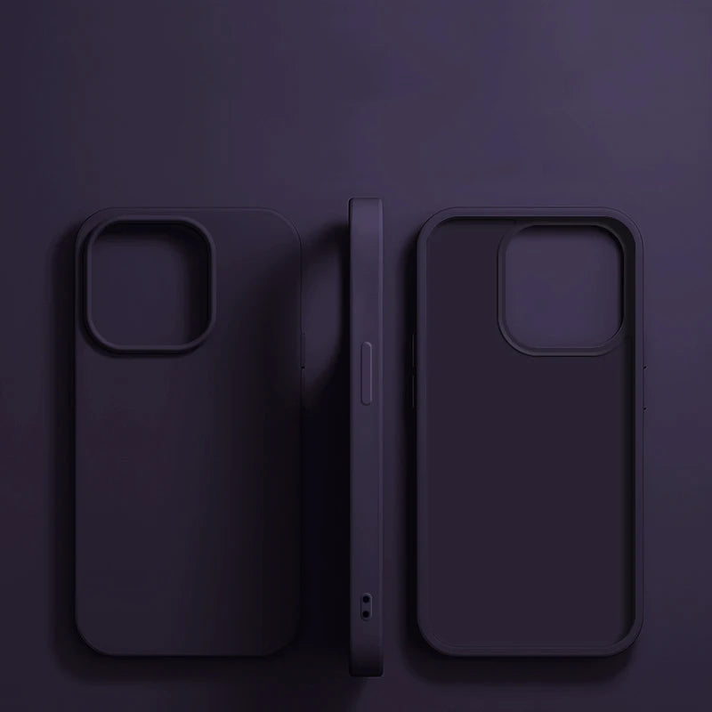 Silicone Phone Case for APPLE iPhone 11 13 12 14 15 16 Pro Max