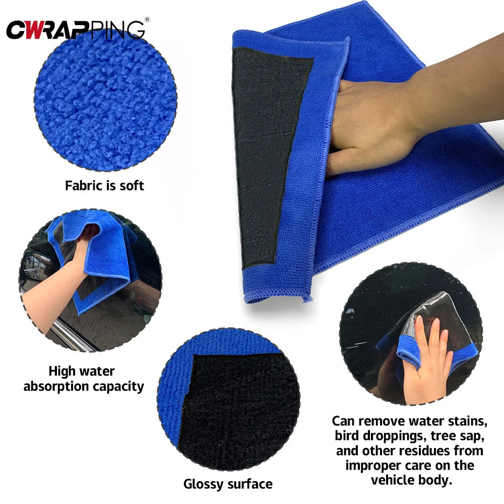 Car Cleaning Towel Magic Clay Cloth Auto Detailing Blue Towel Washing Tool Accessories Removing Everyday Dirt for Car Detailing
