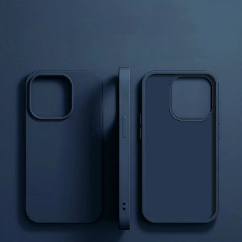 Silicone Phone Case for APPLE iPhone 11 13 12 14 15 16 Pro Max