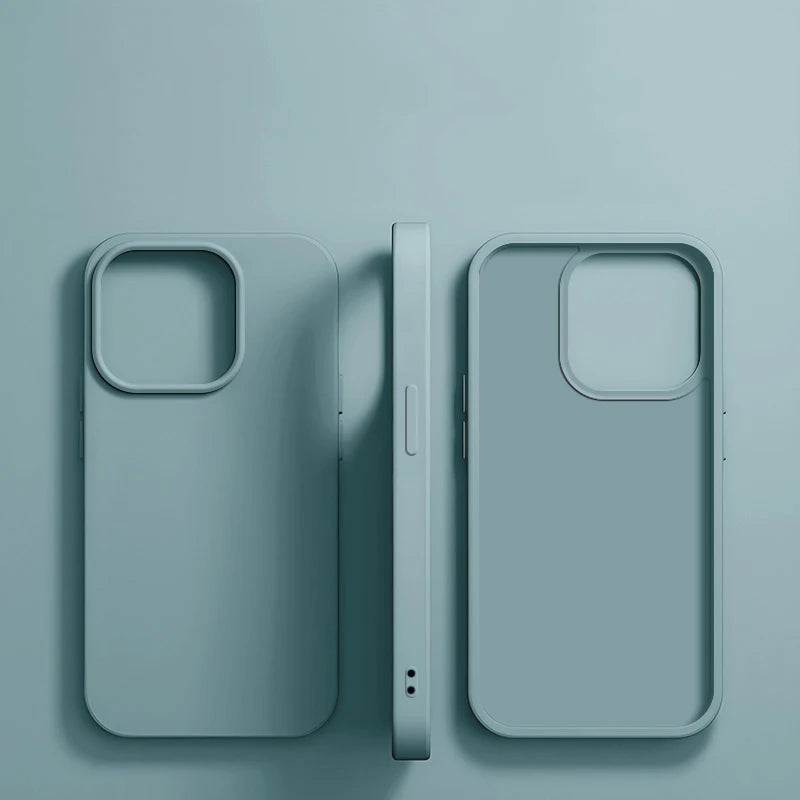 Silicone Phone Case for APPLE iPhone 11 13 12 14 15 16 Pro Max