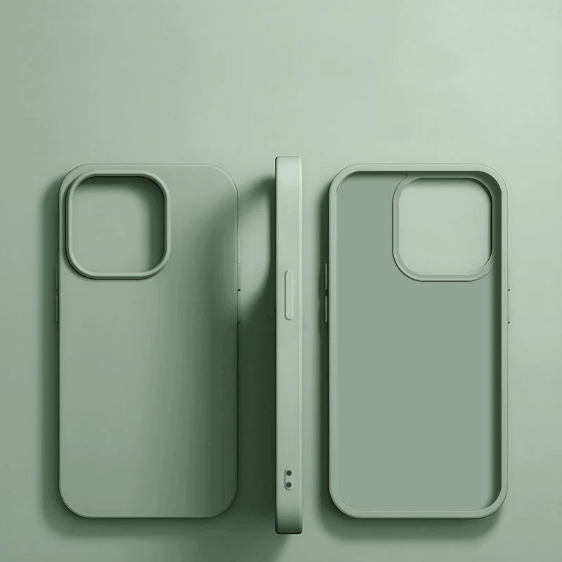 Silicone Phone Case for APPLE iPhone 11 13 12 14 15 16 Pro Max